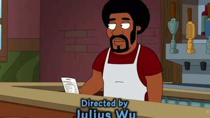 Family Guy - Cleveland Brown Paying the invoice