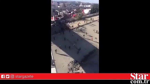 Yüzlerce mülteci, Meksika-ABD sınırını geçmeye çalışıyor