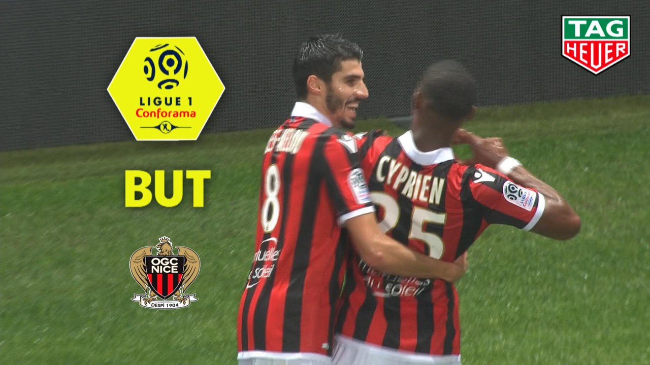 But Wylan CYPRIEN (25ème) / OGC Nice - LOSC - (2-0) - (OGCN-LOSC) / 2018-19
