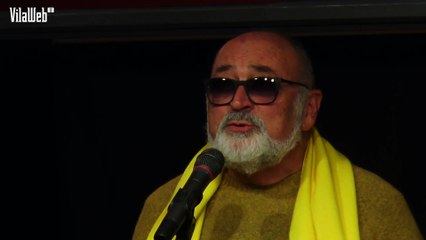 Biel Mesquida canta 'Bella Ciao'. 1-O. Trenta poetes per la Llibertat