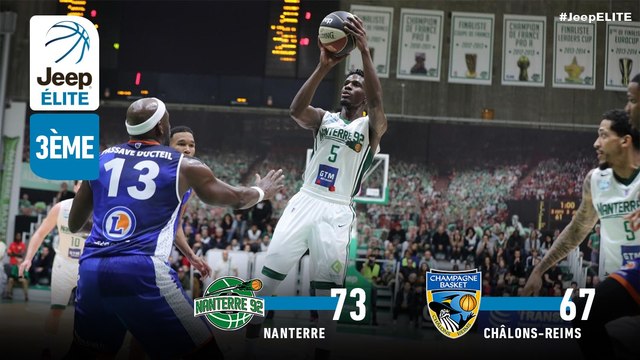 Jeep® ÉLITE : Nanterre vs Châlons-Reims (J3)
