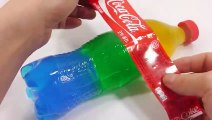 Jelly Coca Cola Color Pudding Making Tutorial DIY Surprise Eggs Toys