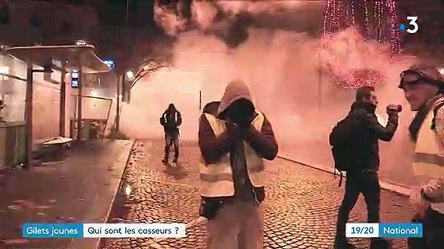 Gilets jaunes : quel est le profil des casseurs ?