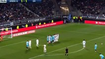 Florian Thauvin free-kick Goal - Amiens vs Marseille 1-2  25/11/2018