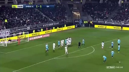 Amiens -OM : Résumé et buts Florian Thauvin 1-3