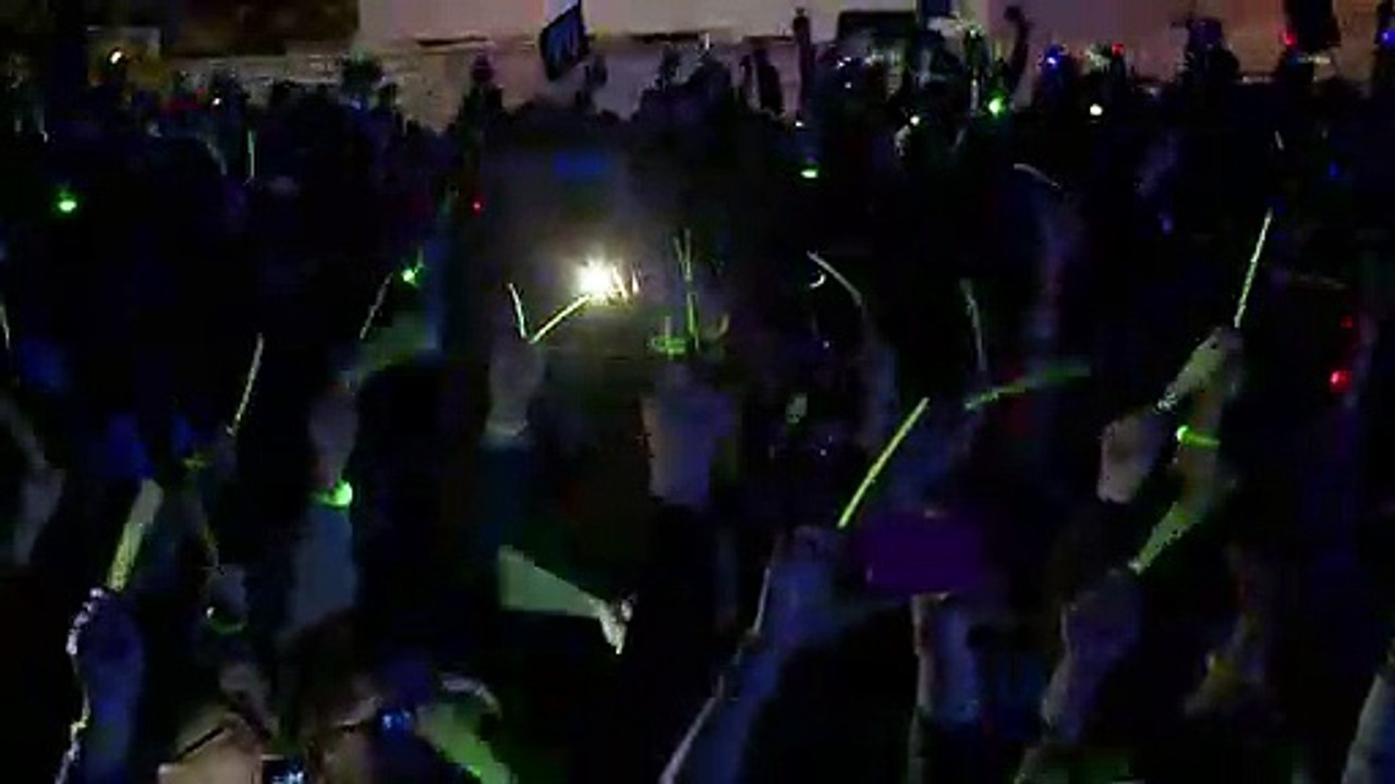 Récord de luces denuncia violencia contra la mujer en Colombia