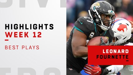 Leonard Fournette's toughest runs vs. the Bills | Week 12