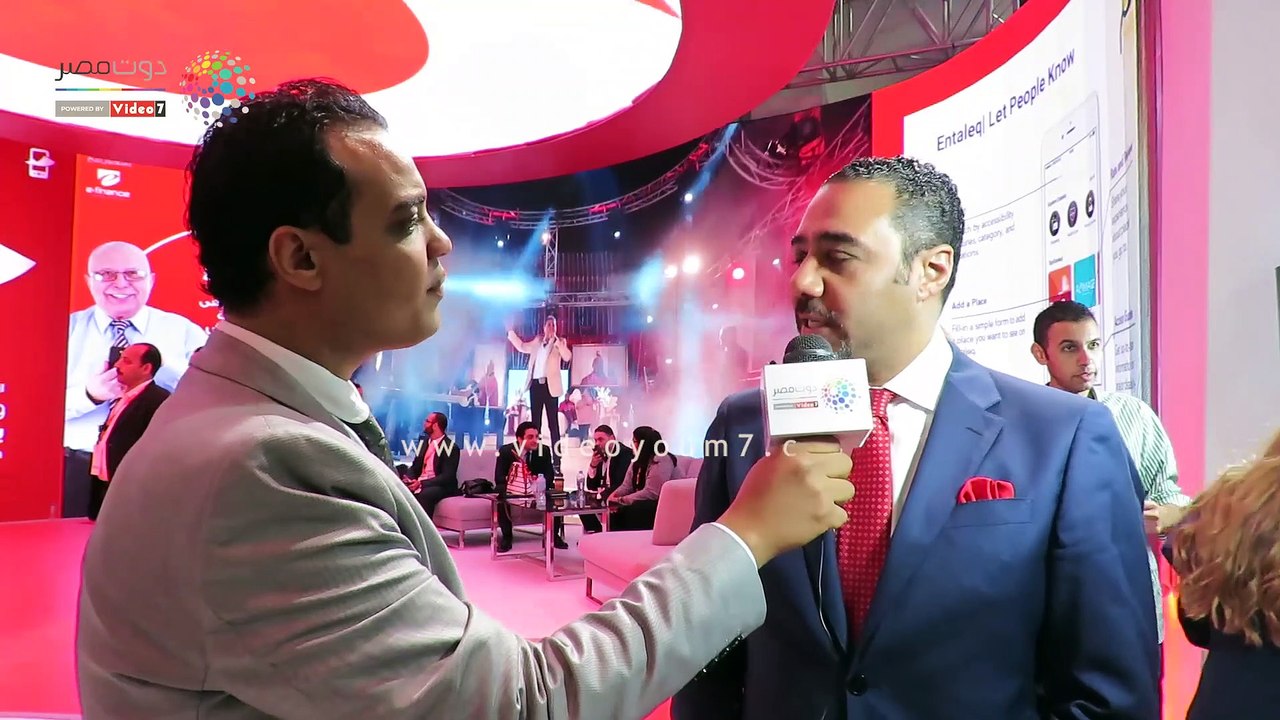 جناح فودافون بمعرض Cairo ICT 2018 يخطف أنظار ال...