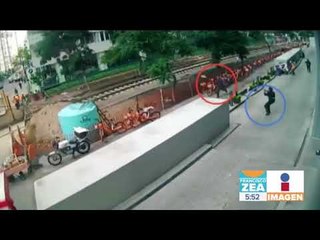 Policía frustra asalto afuera de Plaza Carso | Noticias con Francisco Zea