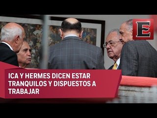 López Obrador se reúne con contratistas del NAIM