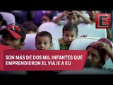 Las consecuencias psicológicas en los niños de la caravana migrante