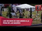 Llevan flores a víctimas de feminicida de Ecatepec