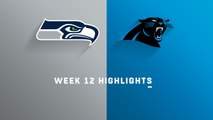 Seahawks vs. Panthers highlights | Week 12