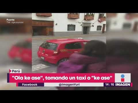 Ola ke ase, pidiendo aventón o ke ase Captan a llama subiendo a coche | Noticias con Yuriria