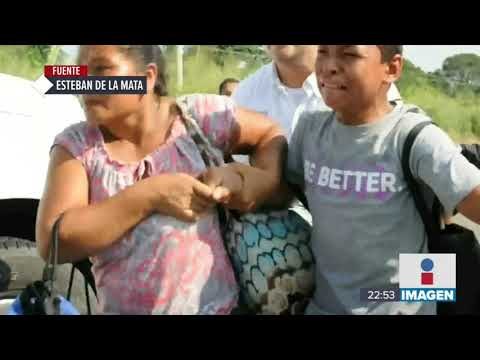 Africanos en caravana migrante quisieron entrar a México | Noticias con Ciro