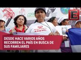 Llega a Puebla la caravana de madres de migrantes desaparecidos