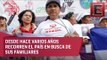 Llega a Puebla la caravana de madres de migrantes desaparecidos