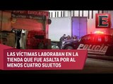 Asesinan a dos hermanos en Puebla en asalto a tienda de abarrotes