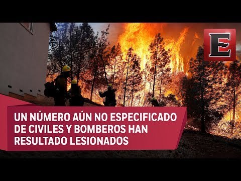 Incendio forestal en el norte de California obliga a la evacuación de miles de personas
