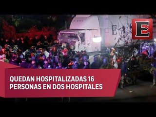 Asciende a 10 la cifra de muertos por accidente en la México-Toluca