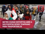 Caravana migrante deja CDMX y parte rumbo a Querétaro