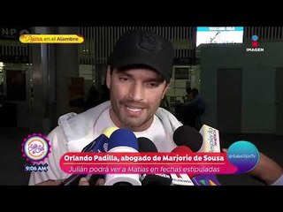 Termina la batalla legal de Marjorie de Sousa en contra de Julián Gil | Sale el Sol