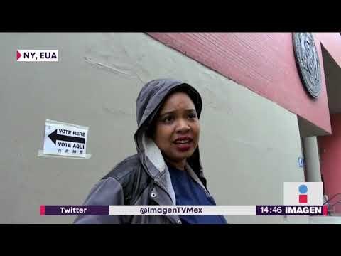 ¡Así transcurren los comicios de medio término en Nueva York! | Noticias con Yuriria Sierra