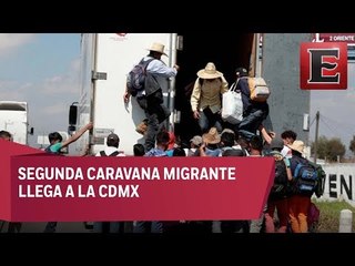 Breves Metropolitanas: Segunda caravana migrante se dirige a la CDMX