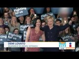 Demi Lovato reaparece en redes sociales para votar en elecciones de EU | Noticias con Francisco Zea
