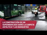 Vecinos de San Jerónimo logran la reparación de calle en Eje 10