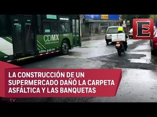 Vecinos de San Jerónimo logran la reparación de calle en Eje 10