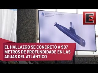 Encuentran submarino argentino a un año de su desaparición