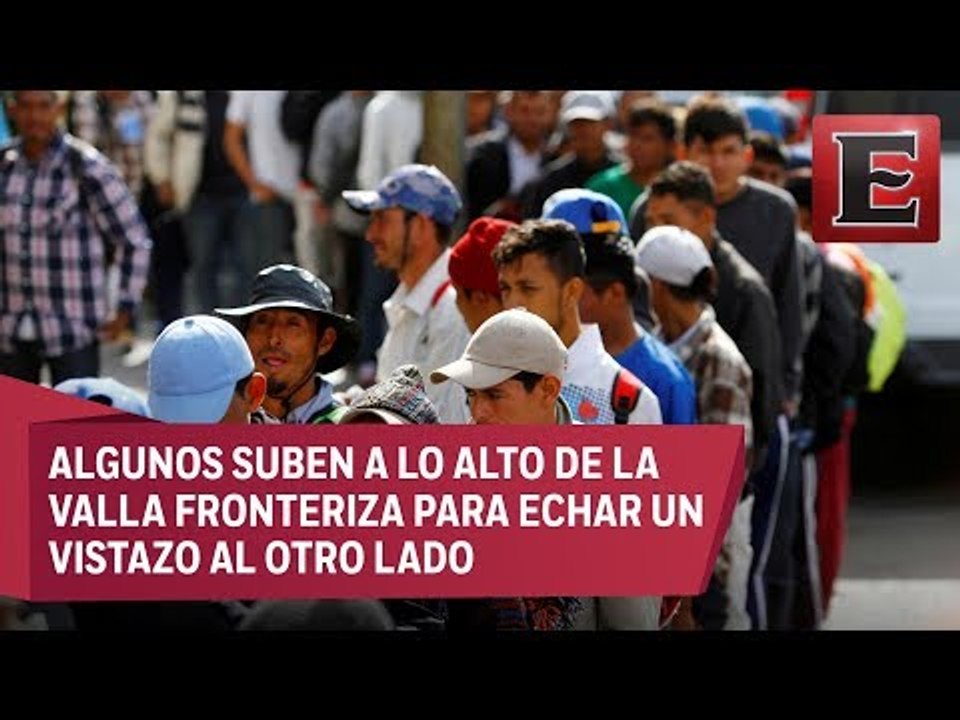 Migrantes centroamericanos llenan albergues en Tijuana