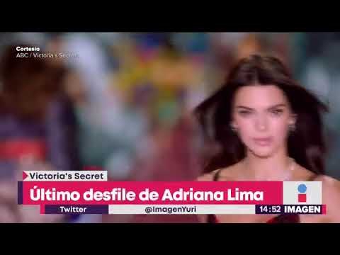 Adriana Lima protagoniza su último desfile de Victoria's Secret | Noticias con Yuriria Sierra