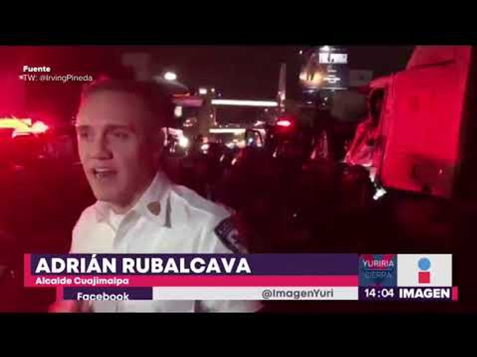 Así embistió el tráiler a los autos en la autopista México-Toluca | Noticias con Yuriria Sierra