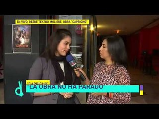 Niegan que obra 'Capricho' tenga inconvenientes en el Teatro Moliere | De Primera Mano