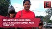 Migrante hondureña pide perdón a mexicanos por rechazar plato de frijoles