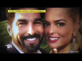 ¿Arturo Carmno buscará a Araceli Arámbula? | De Primera Mano