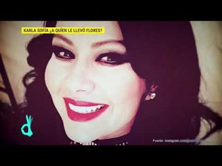 Karla Sofía, antes Carlos Gastón le llevó flores a Samia | De Primera Mano