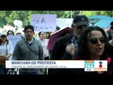 Habitantes de la CDMX marcharon contra el aeropuerto en Santa Lucía | Noticias con Francisco Zea