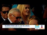 Muere la leyenda de los cómics Stan Lee a los 95 años | Noticias con Francisco Zea