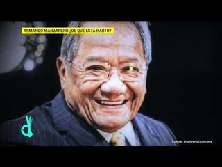 El señor Armando Manzanero está harto de homenajes | De Primera Mano