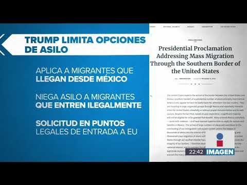 Donald Trump firma orden para limitar las opciones de asilo | Noticias con Ciro