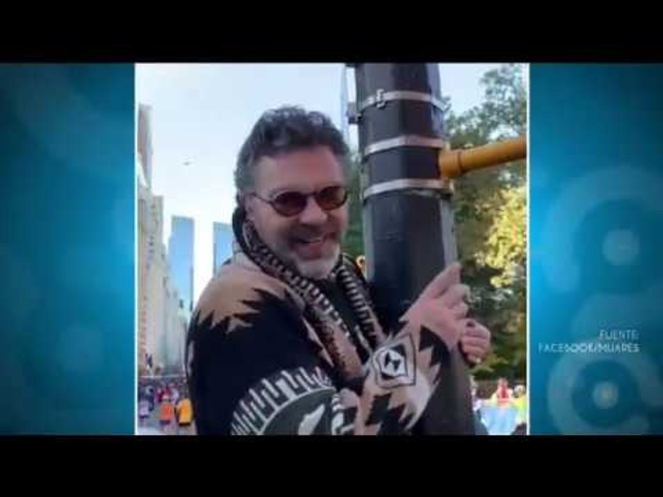 Mijares estuvo en el Maratón de Nueva York pero sin correr | Qué Importa