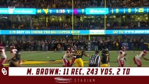 Marquise Brown Highlights: Oklahoma-West Virginia 2018