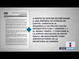 Renuncia Juan Carlos Zepeda a la Comisión Nacional de Hidrocarburos | Noticias con Ciro