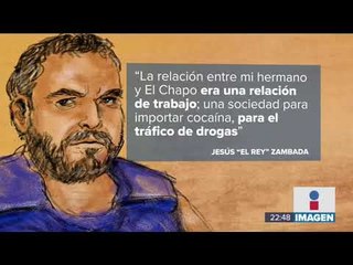 Tải video: Hermano de 'El Mayo' Zambada declara en juicio contra 'El Chapo' | Noticias con Ciro