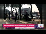 Encuentran el cadáver de una niña dentro de una maleta en Tlatelolco | Noticias con Yuriria Sierra