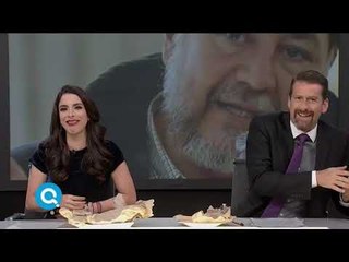 Fernández Noroña no soltó su tamal en plena protesta | Qué Importa