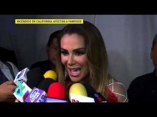 Ninel Conde preocupada por su hija tras incendios en  California | De Primera Mano